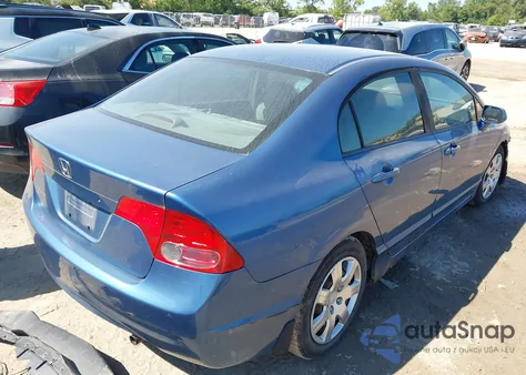 2008 Honda Civic Lx from USA, damaged, VIN 1HGFA16508L018705